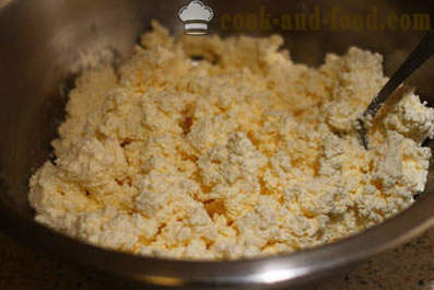 Enostavno medu sira v pečici - korak za korakom receptu