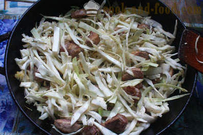 Recept zelje z mesom in fižolom