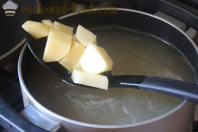 Zakarpattia juha belih gob - kako kuhati juho z bele gobe okusna, s korak za korakom receptov fotografije