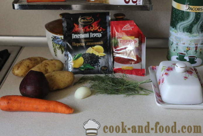 Pečena zelenjava v pečici - kot so pečena zelenjava v foliji v pečici pravilno in okusno, s korak za korakom receptov fotografije