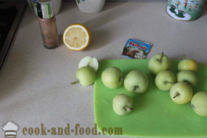 Apple kompot z limono svežih jabolk - kako kuhati jabolčni kompot iz svežih jabolk, korak za korakom receptov fotografije