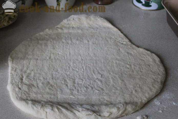 Domači sir kruh z zelišči - korak za korakom recept sir kruh v pečici, s fotografijami
