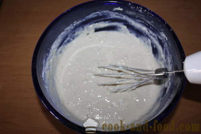 Okusno Maslo testo kvas - kako bogat, bogata, sladko kvašeno testo za žemljice in pecivo, korak za korakom receptov fotografije