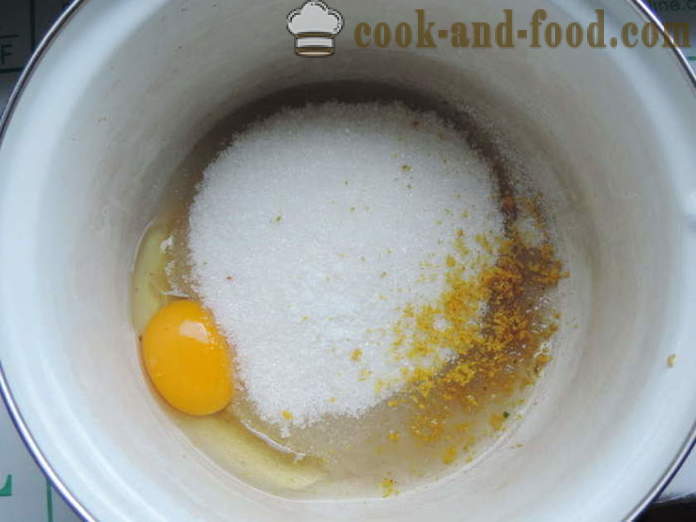 Krema s kislo smetano - kako narediti kremasto jajčno kremo, korak za korakom receptov fotografije