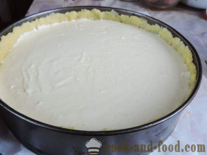 Domače sira s skuto na shortcrust peciva - kako bi sirovo doma, korak za korakom receptov fotografije