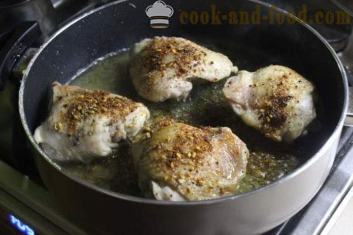 Chakhokhbili piščanec v gruzijski - kako kuhati chakhokhbili doma, korak za korakom foto-recept