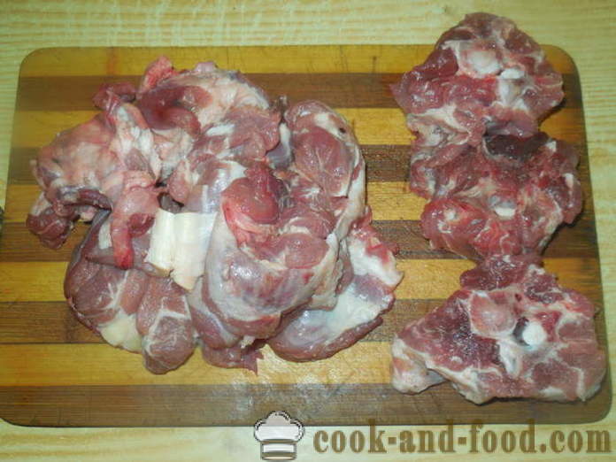 Kuskus z jagnjetino v multivarka - kako kuhati kuskus v multivarka z mesom, korak za korakom receptov fotografije
