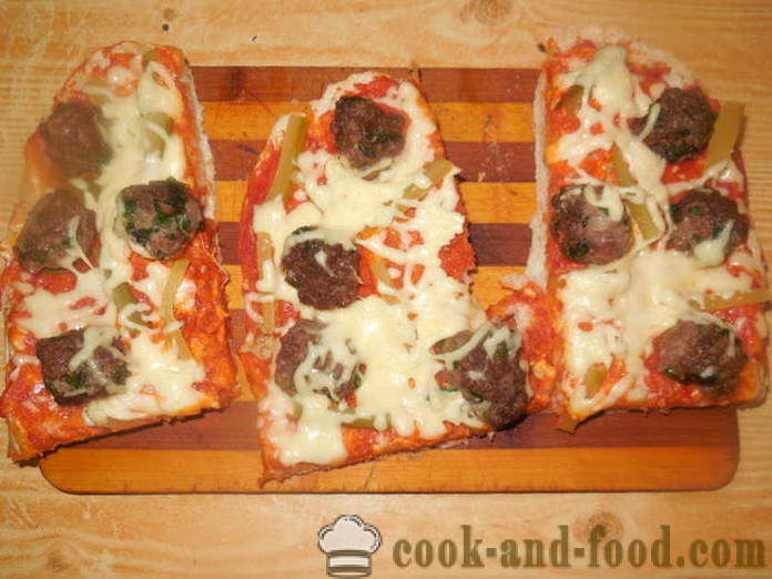 Lazy debela pita pizza v pečici - kako kuhati od končnega pita pico, korak za korakom receptov fotografije