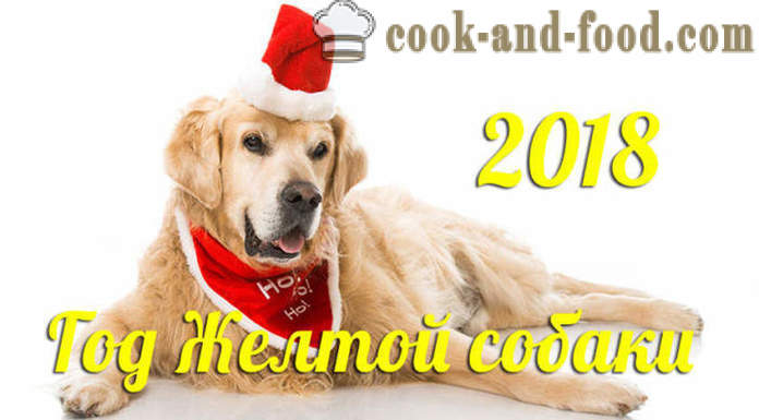 Preprosti in okusni recepti za novo leto 2018 s fotografijo - kaj kuhati za novo leto 2018, leto za psa