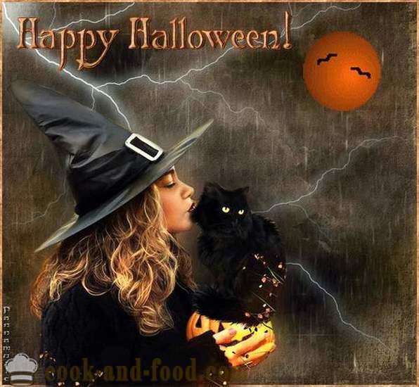 Scary Halloween kartice z popoldan - fotografije in razglednice za noč čarovnic brezplačno