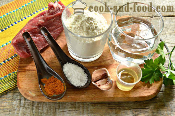 Haltama juha ali cmoki z jagnjetino in juho - kot kuhar okusne ovčje juho, korak za korakom receptov fotografije