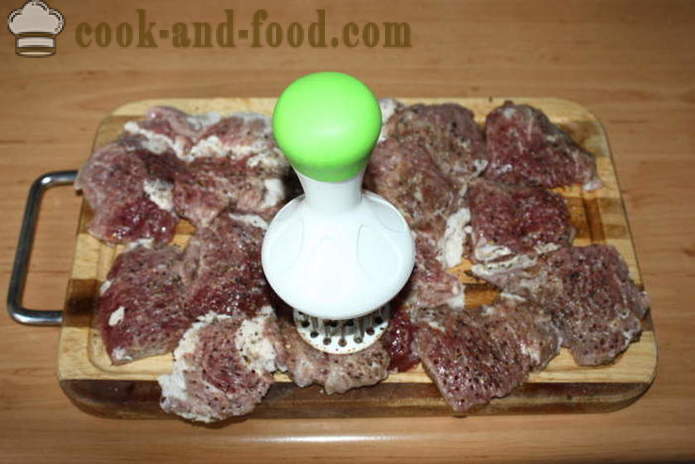 Lamb obara s čebulo, korenje in česen - kako kuhati okusno obaro iz jagnjetine, korak za korakom receptov fotografije