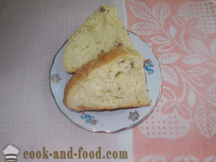 Domov Ukrajinski kruh s slanino in mast - kako speči kruh v krušni peči na domu, korak za korakom receptov fotografije
