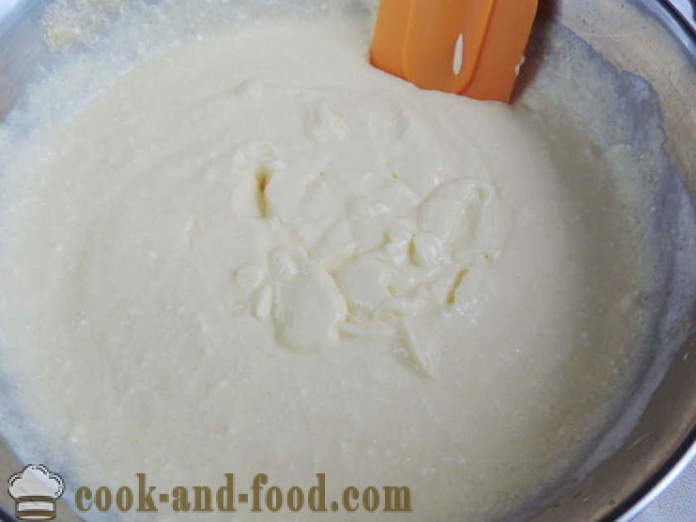 Okusna in preprosta skuta puding z češenj - Kako narediti skuto pečenje v pečici, s korak za korakom receptov fotografije