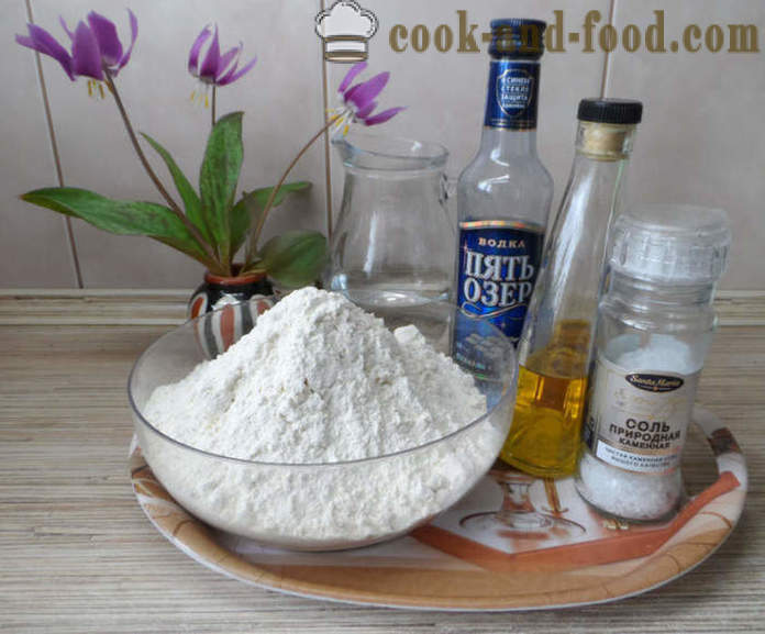 Pasties z mesom in sirom v grških - kako bi Pasties doma, korak po korak receptov fotografije