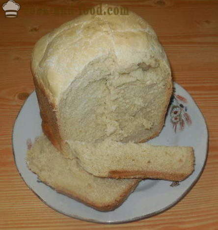 Preprost recept za domač kruh na paradižnikovo marinado - kako speči kruh v krušni kavo doma, korak za korakom receptov fotografije