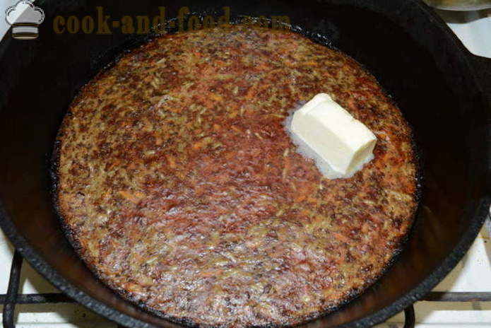 Delicious pečenje jeter z rižem - kako kuhati jeter pečenje v pečici, s korak za korakom receptov fotografije