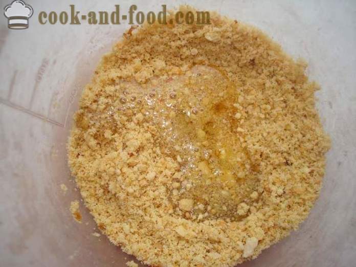 Arašidovo maslo z medom - kako bi arašidovo maslo doma, korak za korakom receptov fotografije