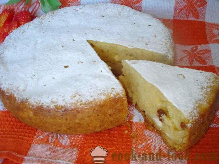 Sir torto v multivarka - kako kuhati sir torto v multivarka, korak za korakom receptov fotografije