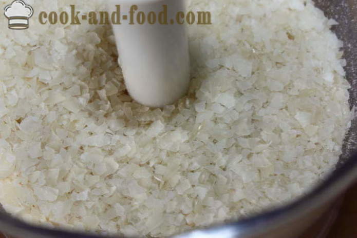 Okusno hrustljavo riž testo z Skoke in meje - kako narediti medenjaki testo iz riževe moke s kvasom, korak za korakom receptov fotografije