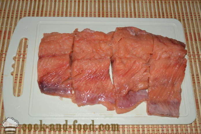 Okusna riba ocvrte v testo - kako kuhati ribe v testo v ponev, korak za korakom receptov fotografije
