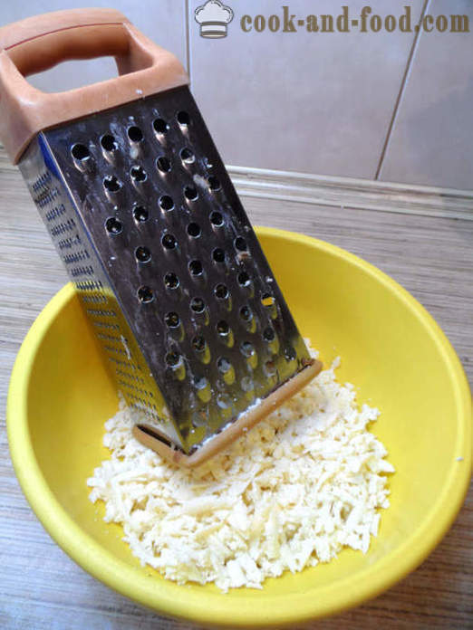 Hačapuri v siru Imereti - kako narediti tortilje s sirom v ponvi, korak za korakom receptov fotografije
