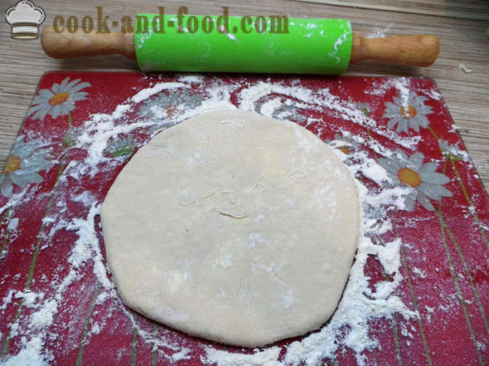 Hačapuri v siru Imereti - kako narediti tortilje s sirom v ponvi, korak za korakom receptov fotografije