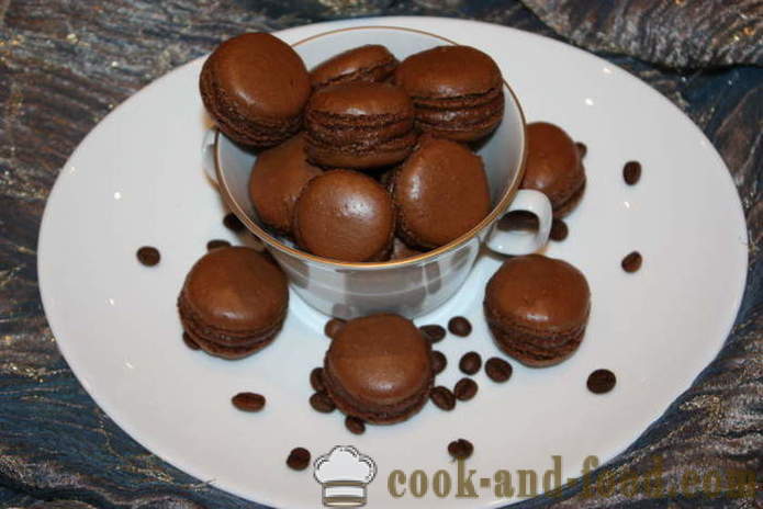 Čokoladni piškotki testenine - kako kuhati testenine piškotke, korak za korakom receptov fotografije