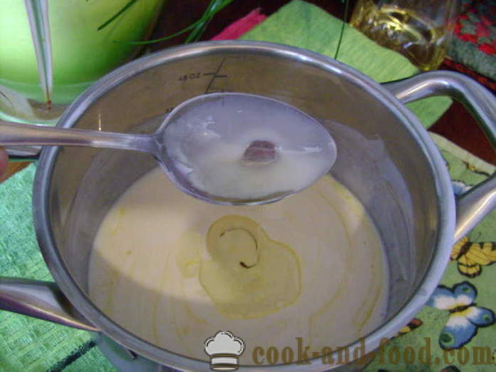 Hitri testi za jogurt brez kvasa - kako kuhati testo na jogurt za pite, korak za korakom receptov fotografije