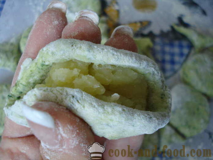 Nadev za cmoki s krompirjem - kako narediti nadev za cmoki in krompirja, s korak za korakom receptov fotografije