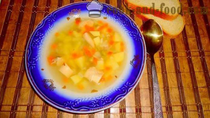 Rabbit juha s krompirjem - kako kuhati okusno juho iz zajca, korak za korakom receptov fotografije