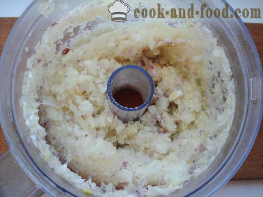 Cmoki s krompirjem in čebulo - kako narediti cmoke s krompirjem, korak za korakom receptov fotografije