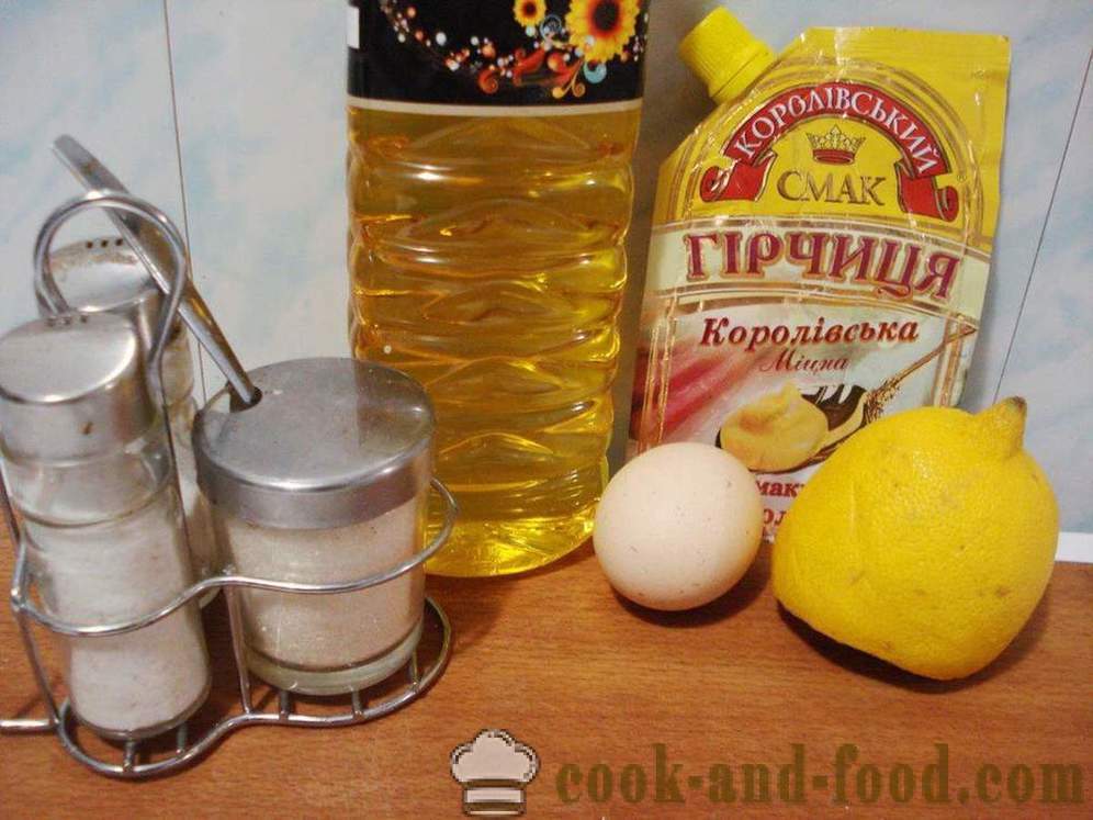Domača majoneza v mešalniku - kako narediti majonezo na domu mešalniku, korak za korakom receptov fotografije