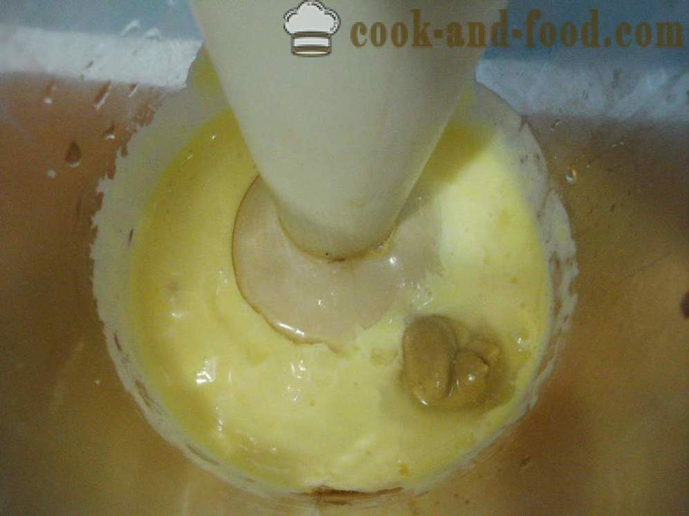 Domača majoneza v mešalniku - kako narediti majonezo na domu mešalniku, korak za korakom receptov fotografije