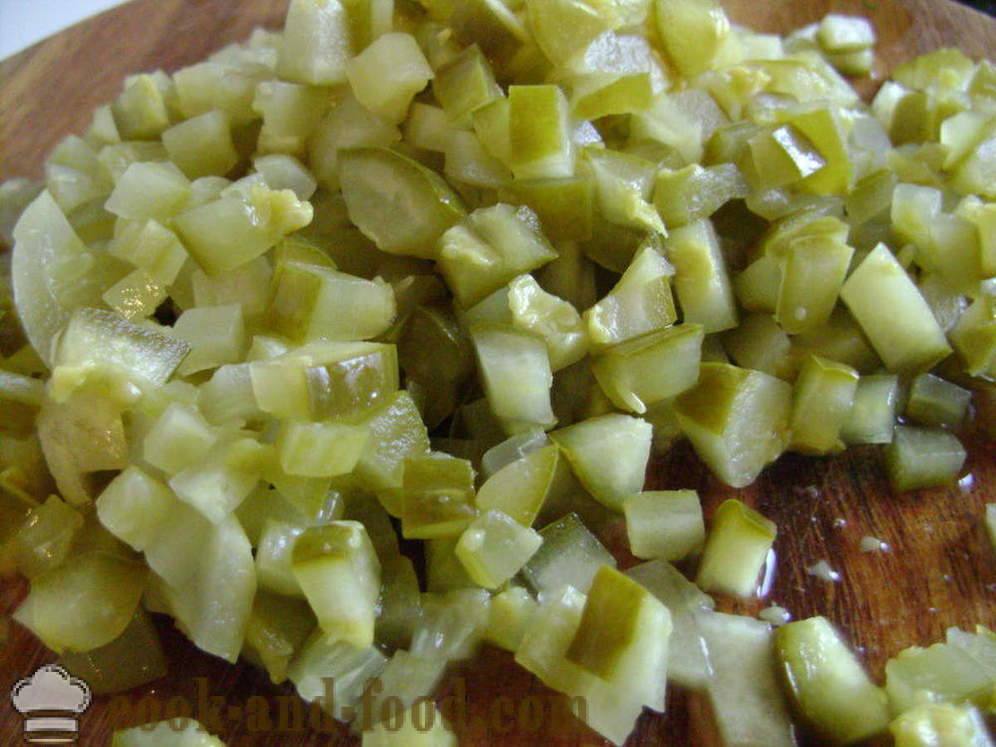Lean je bila narejena z ječmenom in kumarice - kako kuhati brezmesne škripcih z ječmenom, korak za korakom receptov fotografije