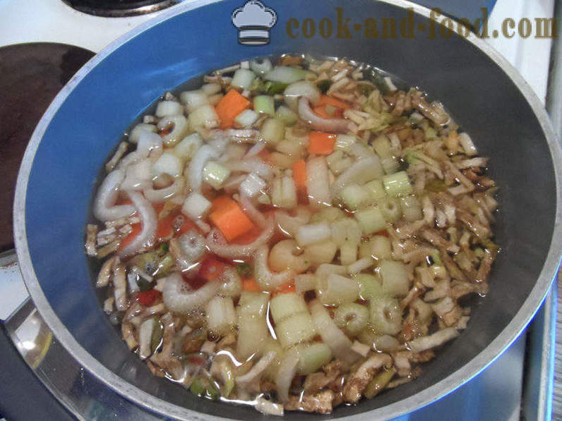 Paradižnik in zelena juha za hujšanje - Kako pripraviti zeleno juho za hujšanje, korak po korak receptov fotografije
