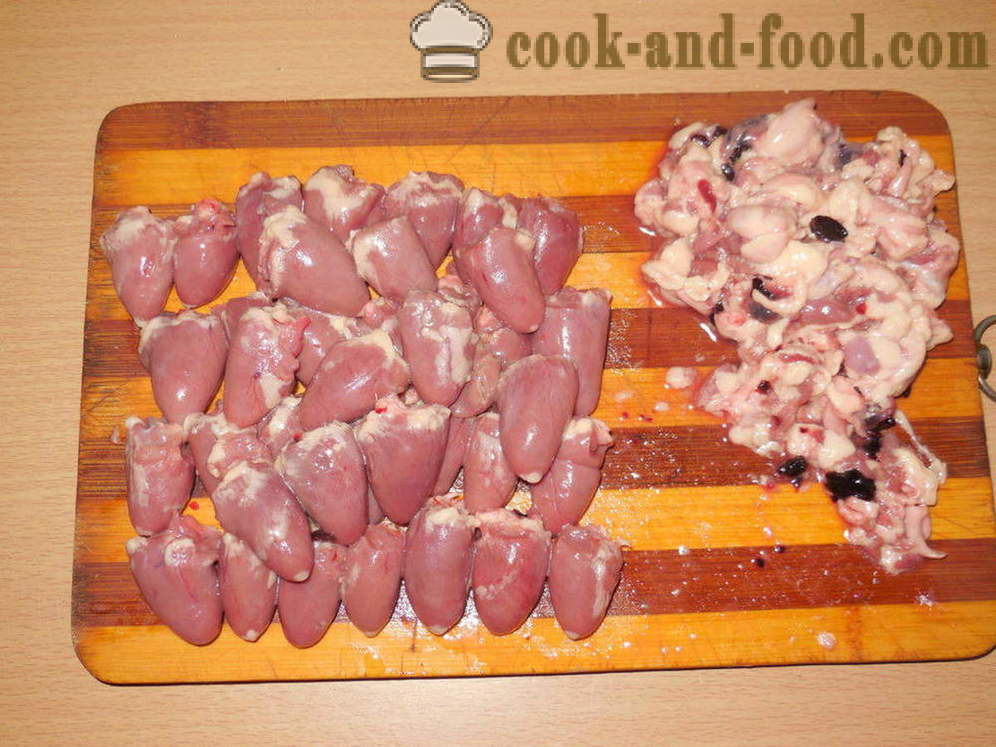 Juha z domačimi rezanci in piščančjih srcih - kako kuhati piščanca juha v multivarka, korak za korakom receptov fotografije