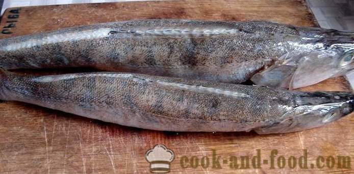 Notranja riba pita z ostriž - kako kuhati pito z ribo v pečici, s korak za korakom receptov fotografije