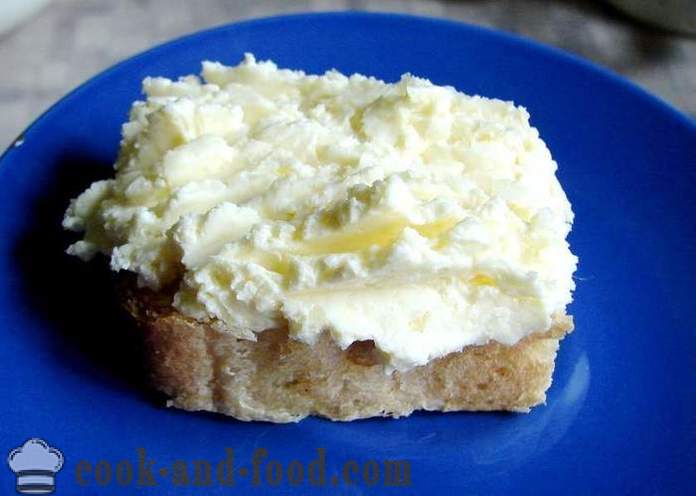 Sir sendvič česen maslo - kako kuhati sir maslo, preprost recept s fotografijo