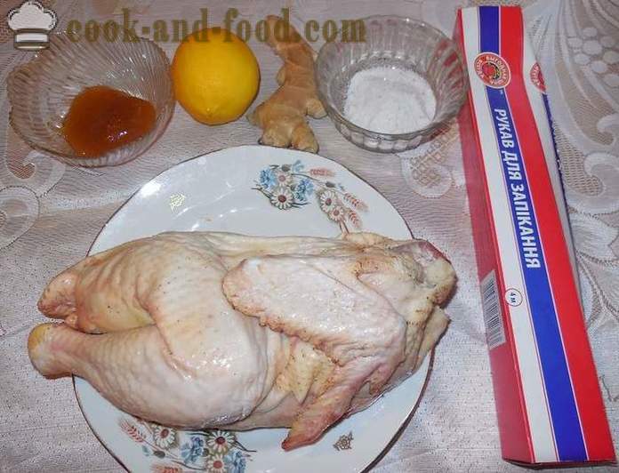 Piščanec pečen v tulcu (pol trupu) - kot okusen piščanec pečen v pečici, pečenega piščanca receptov stopenjsko, s slik