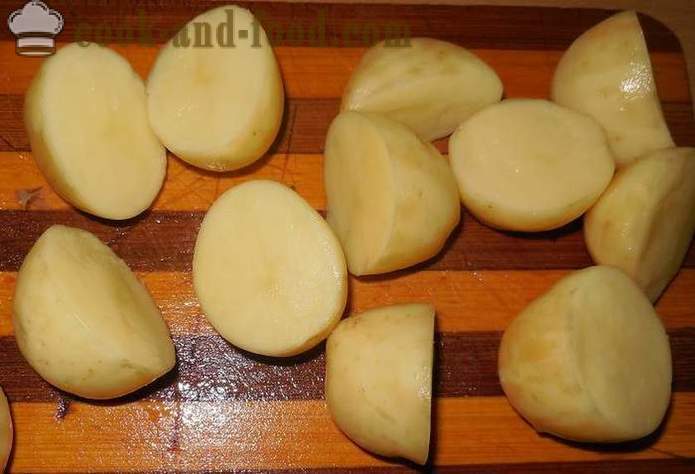 Slastni novi krompir v kislo smetano s koprom in česnom - kako kuhati okusno novih krompir, preprost recept s fotografijo
