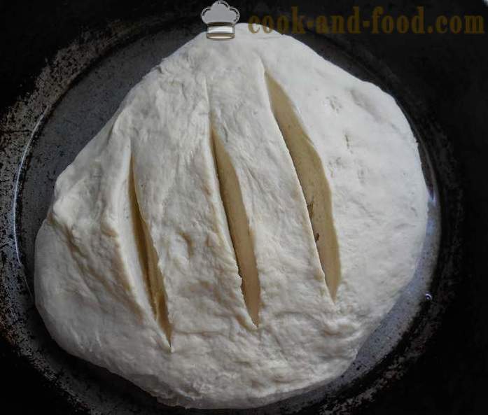 Kako pečemo kruh, gorčica doma - okusen domač kruh v pečici - korak za korakom receptov fotografije