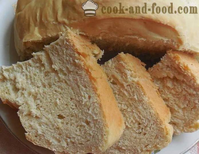 Kako pečemo kruh, gorčica doma - okusen domač kruh v pečici - korak za korakom receptov fotografije
