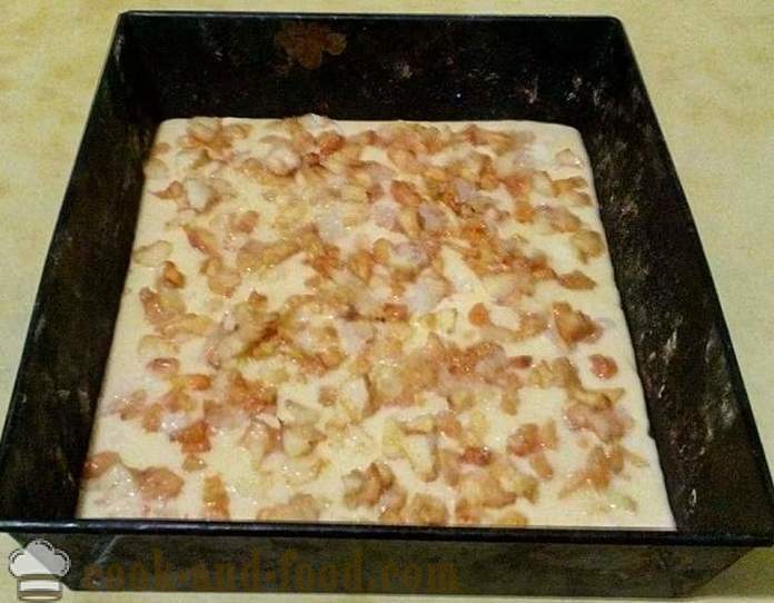 Recept za jabolčno pito v pečico - korak za korakom receptu s fotografijami, kako hitro in enostavno speči jabolčno pito s kislo smetano