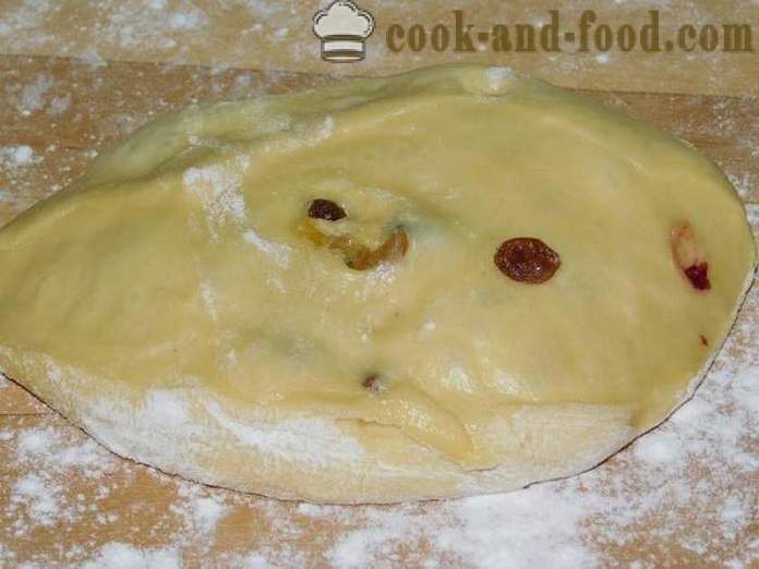 Italijanski Panettone - enostavno in okusno velikonočno torto v avtomat za kruh - korak za korakom receptov fotografije