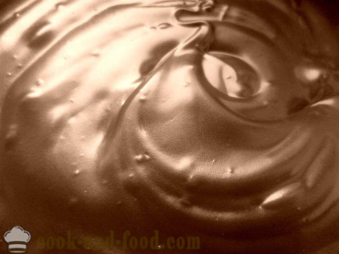 Čokoladno smetano in mleko glazura - dober recept, kako narediti čokoladno glazuro