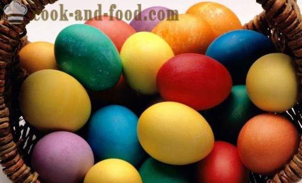 Painted jajca ali Krashenki - kako pobarvati jajca za veliko noč