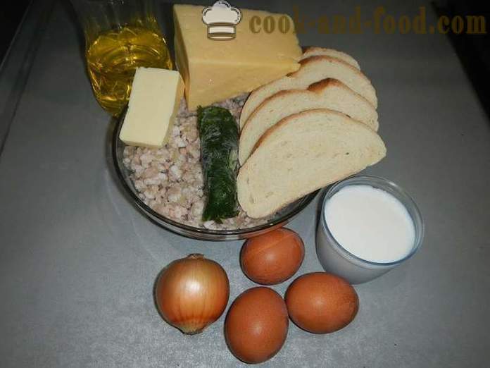 Okusne mesne kroglice, polnjene z jajci in sirom - kako kuhati mesne kroglice z nadevom, korak za korakom recept s fotografijami.