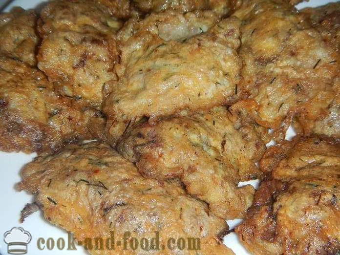 Zrezki piščančja jetra - kako kuhati kotleta iz jeter