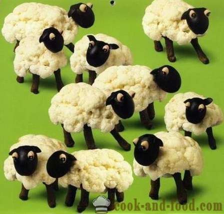 Solate za novo leto 2015 - novoletne solata recepti na leto za ovce.